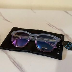 Quay Hardwire Blue Light Glasses NWT